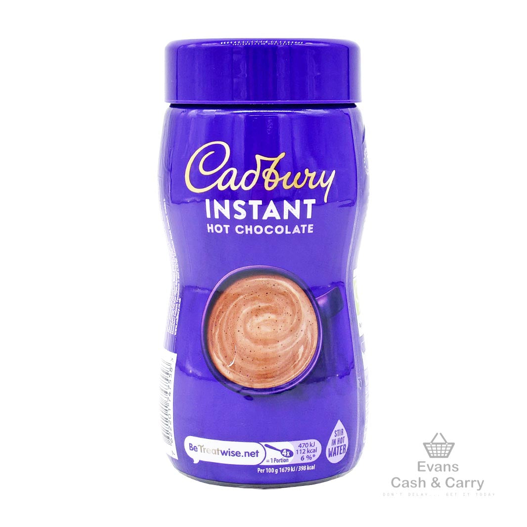 (BBE 17/09/24) Cadbury Instant Hot Chocolate Powder (300g) (£2.20 each or 2 for £4)