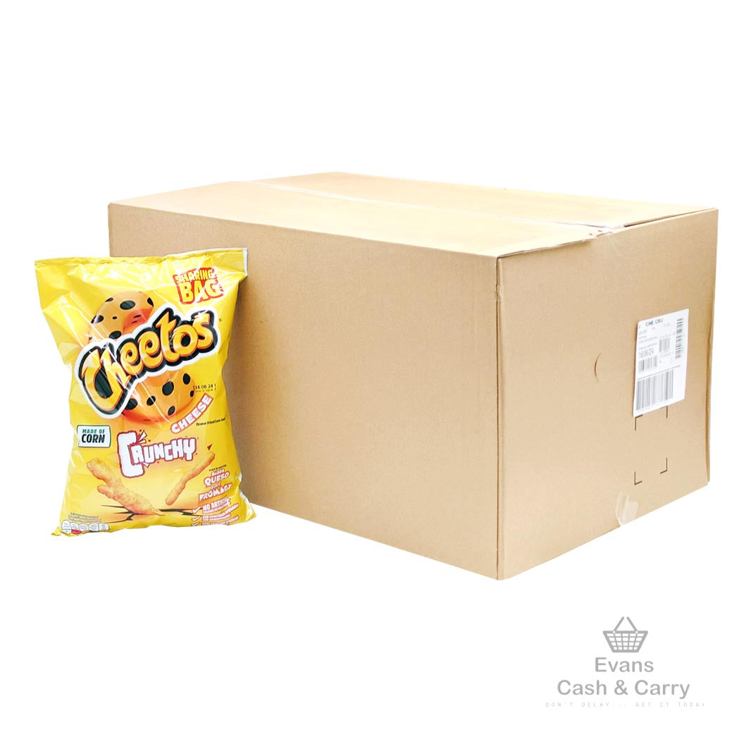 (BBE 16/06/24) CASE of Cheetos Crunchy Cheese Crisps (12x 400g)