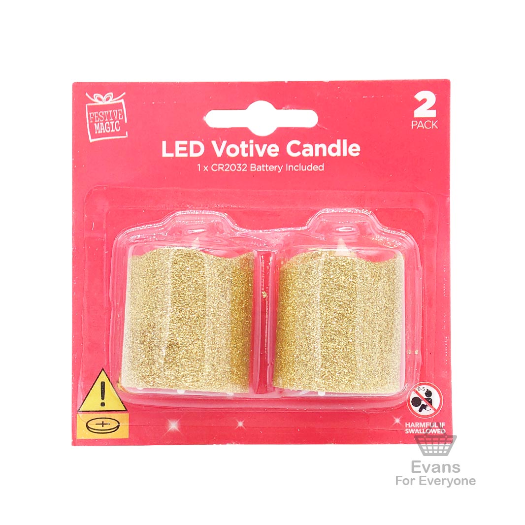 LED Votive Candle (2 pack)