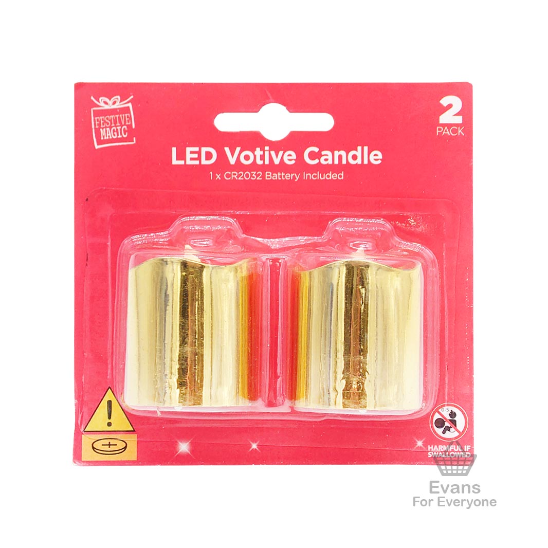 LED Votive Candle (2 pack)