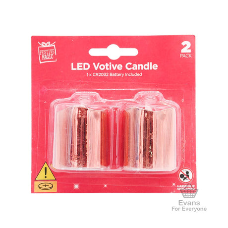 LED Votive Candle (2 pack)