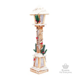 Light Up Lamp-Post (Assorted white/natural)