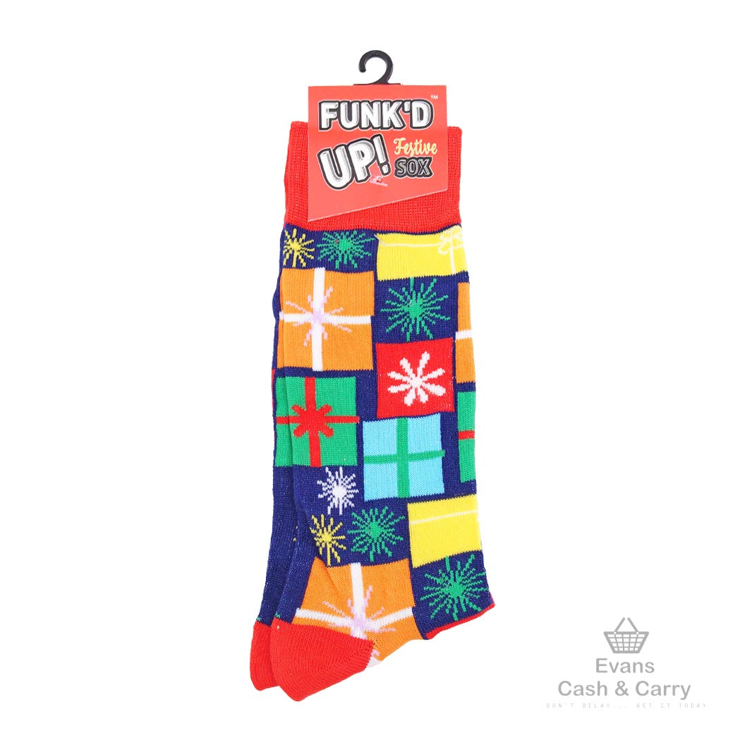 Funk'D Up! Festive Sox (Men's 6-12) (Assorted)