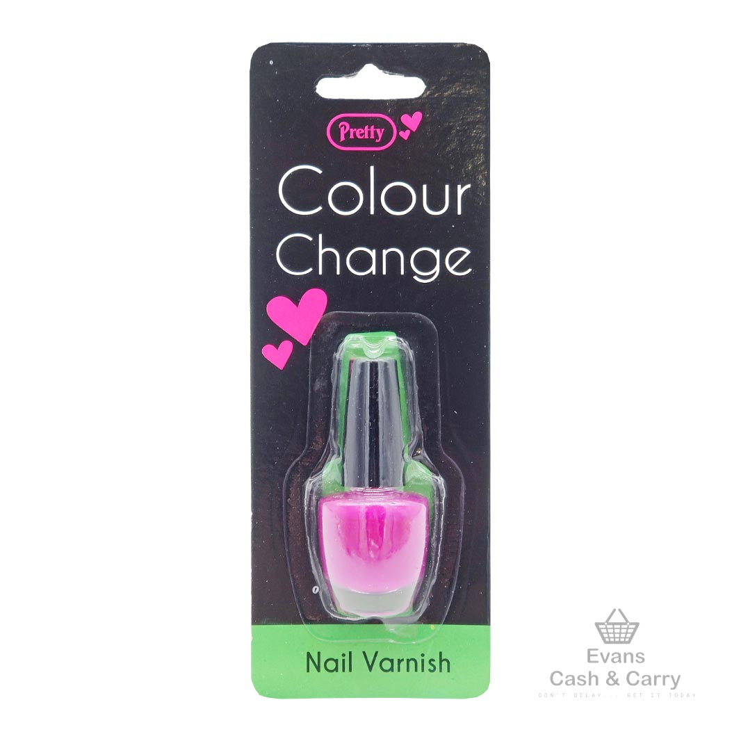 Colour Change Nail Varnish - Purple (9ml)