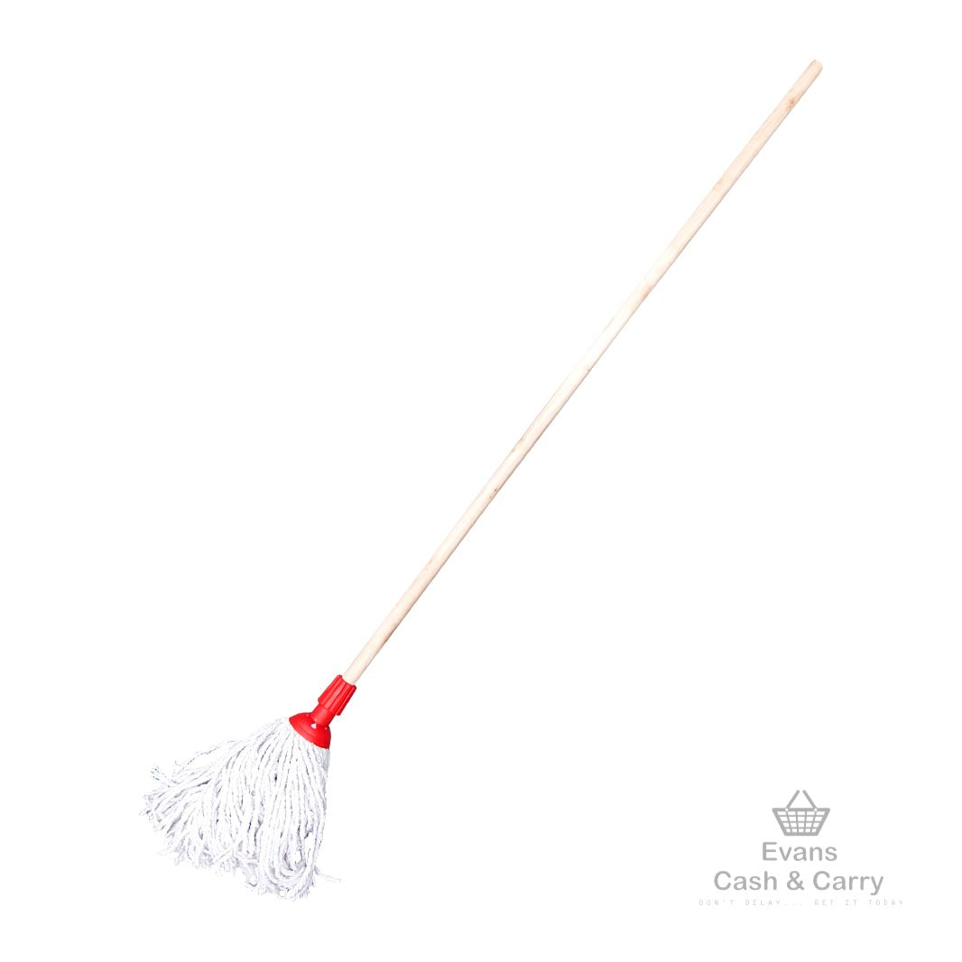 CK9000 Cotton Mop & Wooden Handle (NOT AVAILABLE FOR NATIONAL DELIVERY)