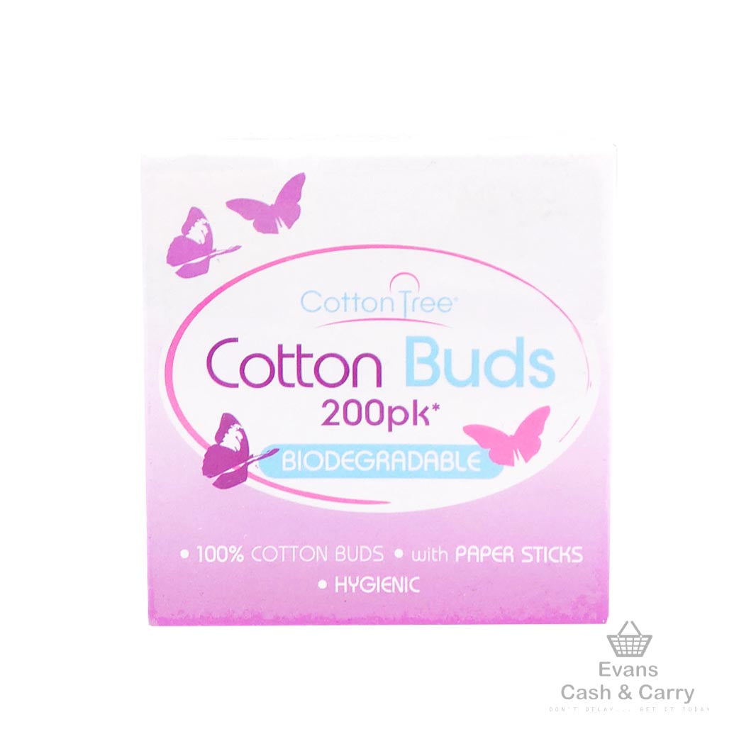 Cotton Tree Biodegradable Cotton Buds (200pk)