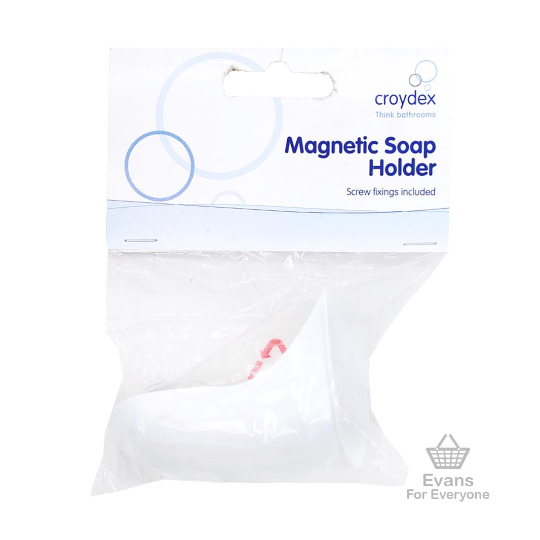 Croydex magnetic soap holder