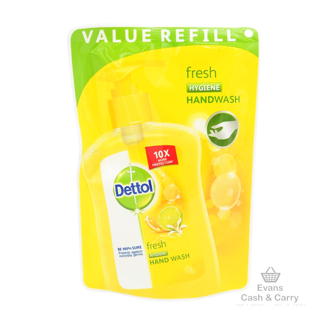 (2nd) Dettol Fresh Handwash Refill Pouch (200ml) (80p each or 3 for £2)