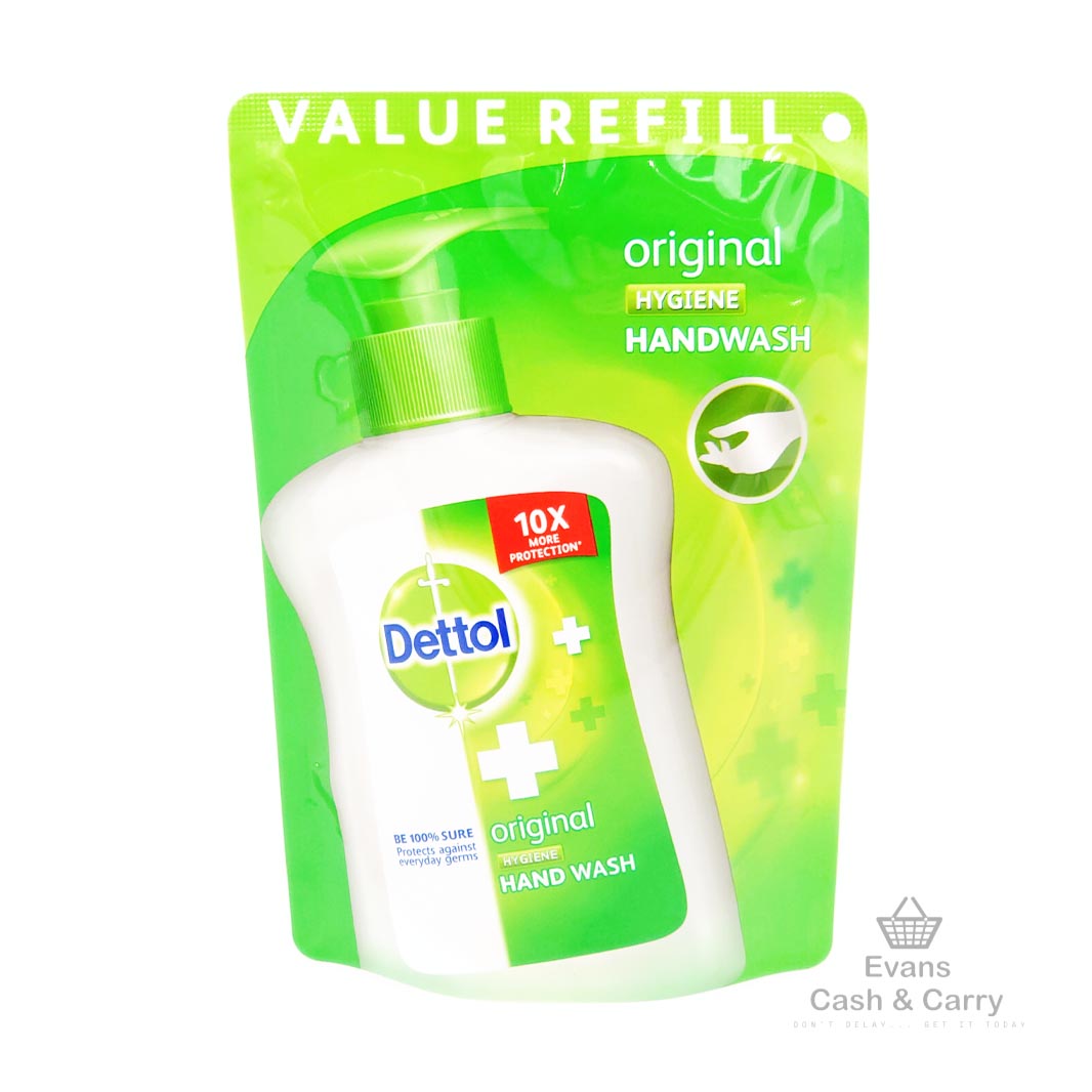 (2nd) Dettol Original Hygiene Handwash Refill Pouch (200ml) (80p each or 3 for £2)