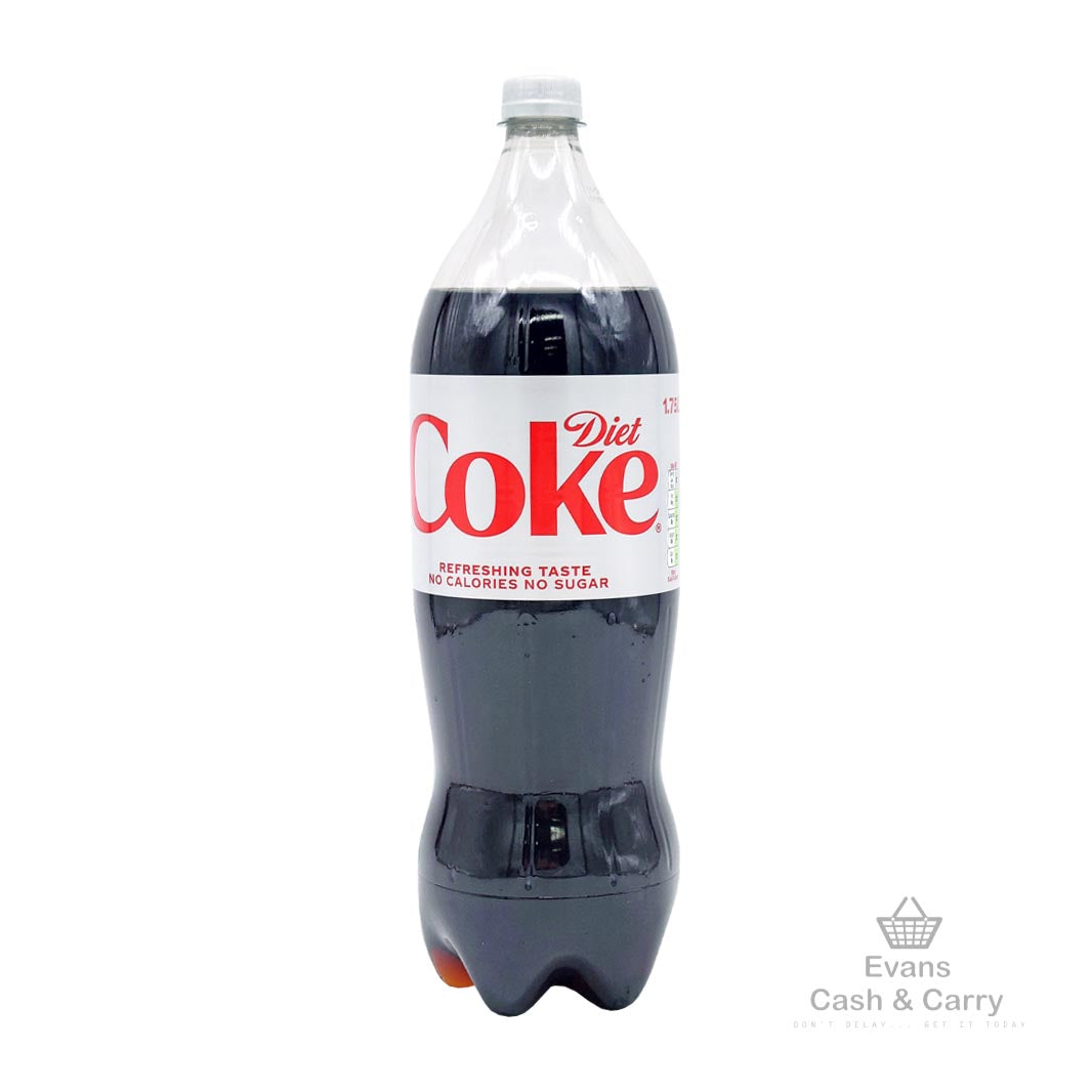 (BBE 31/08/24) Diet Coke 1.75L (£1.30 each or 2 for £2.40)