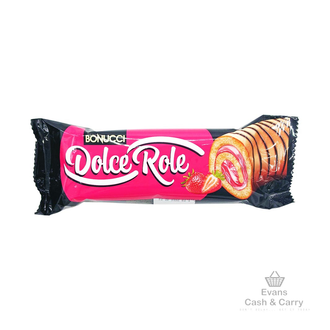 (BBE 20/05/25) Bonucci Dolce Role Red - Strawberry (50p each or 6 for £2.70)