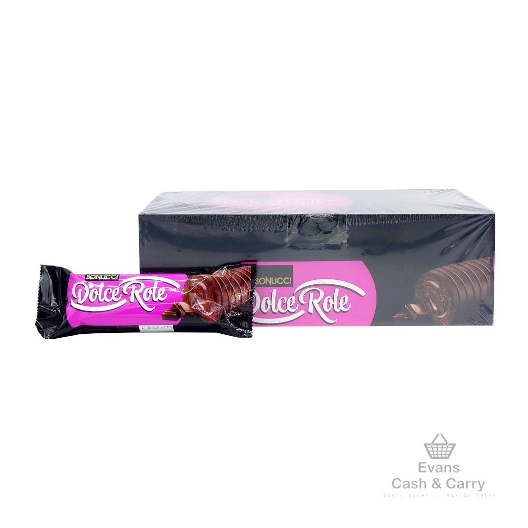 (BBE 21/05/25) CASE of Bonucci Dolce Role Pink - Double Chocolate (24pk)