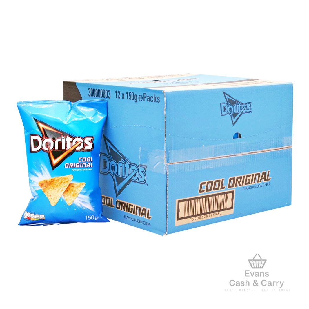 (BBE 24/08/24) CASE of Doritos Cool Original (12x150g)