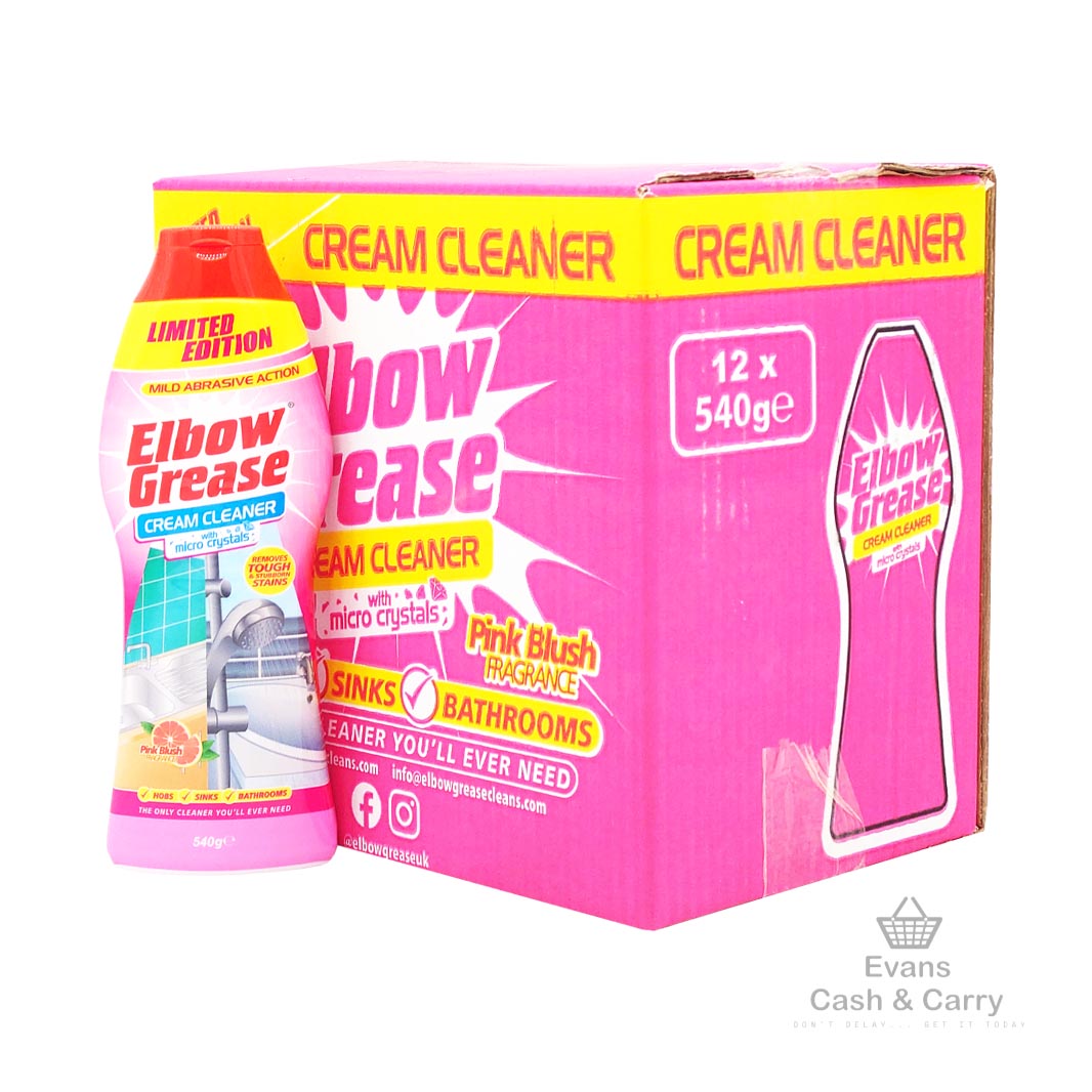 CASE of Elbow Grease Pink Cream Cleaner (12x540g)