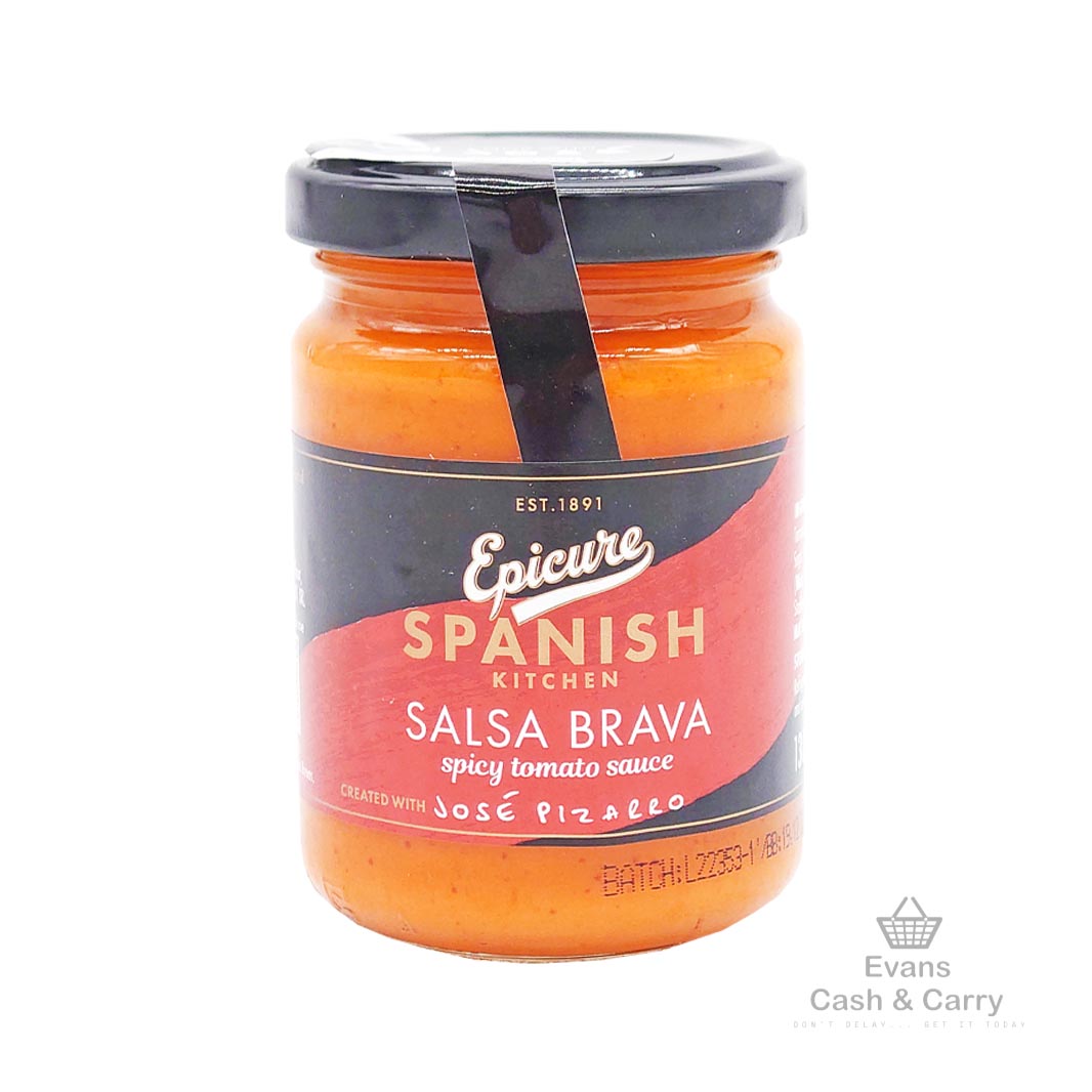 (BBE - 19/12/24) Epicure Spanish Salsa Brava (130g) (£1 Each / 3 for £2.50)