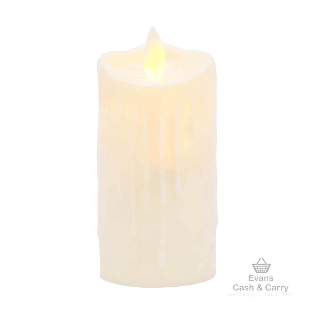 LARGE Flickering Battery Operated Candle (£1.80 each or 2 for £3.20)