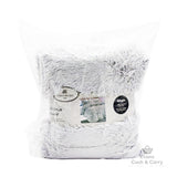 Laura Secret Cuddly Faux Fur Duvet Set - SILVER