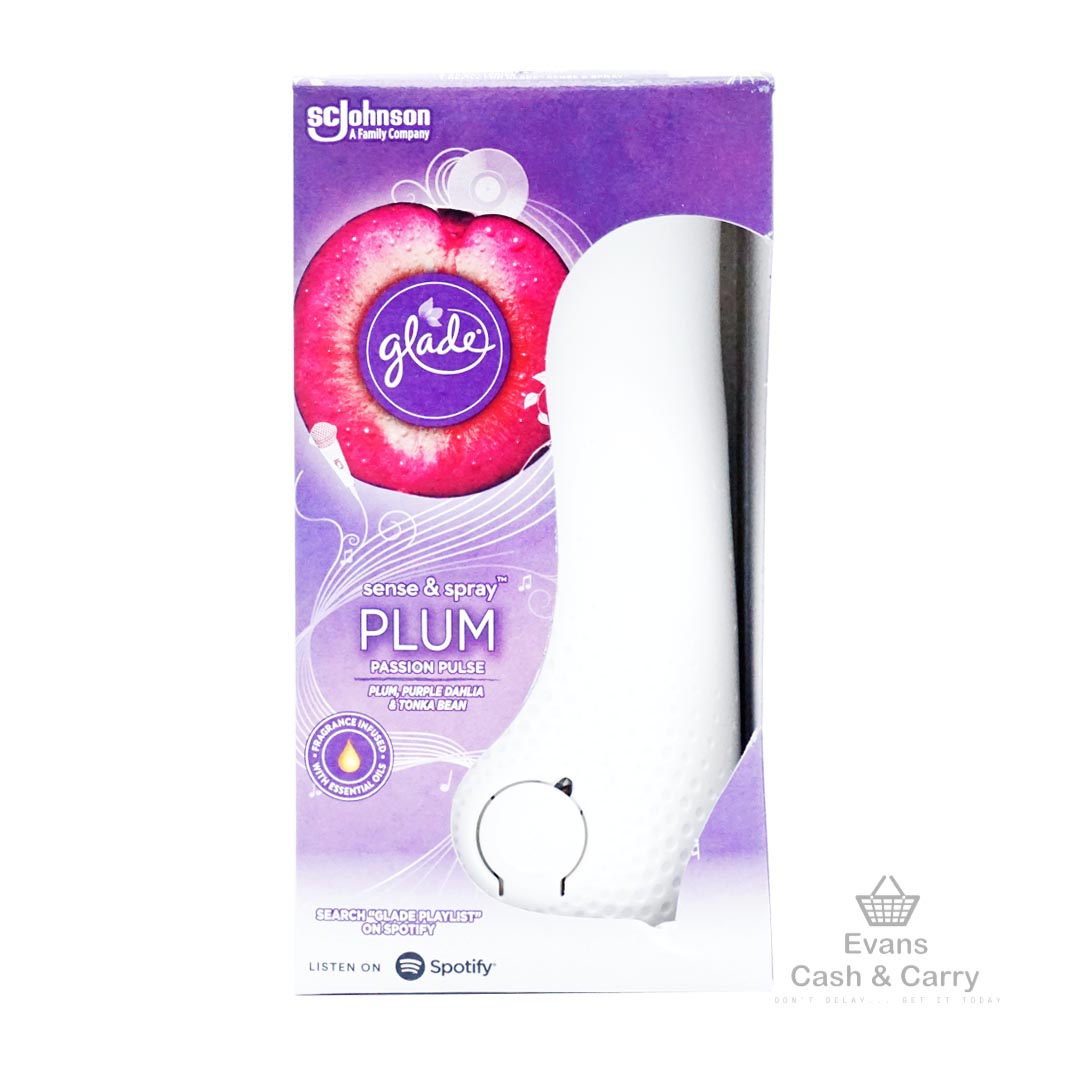 Glade Sense & Spray Plum Starter Kit