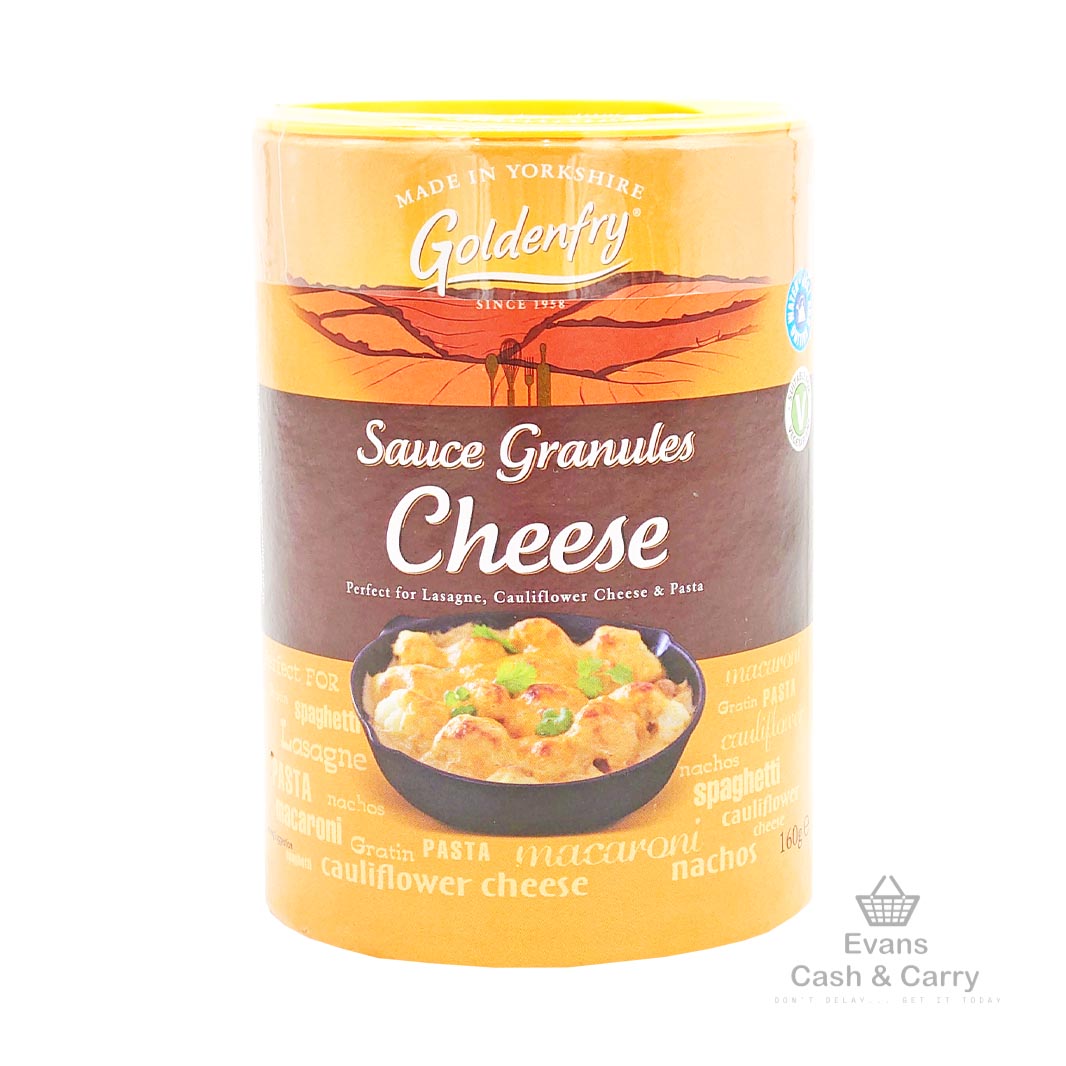 (BBE - 02/25) Goldenfry Cheese Sauce Granules (160g)