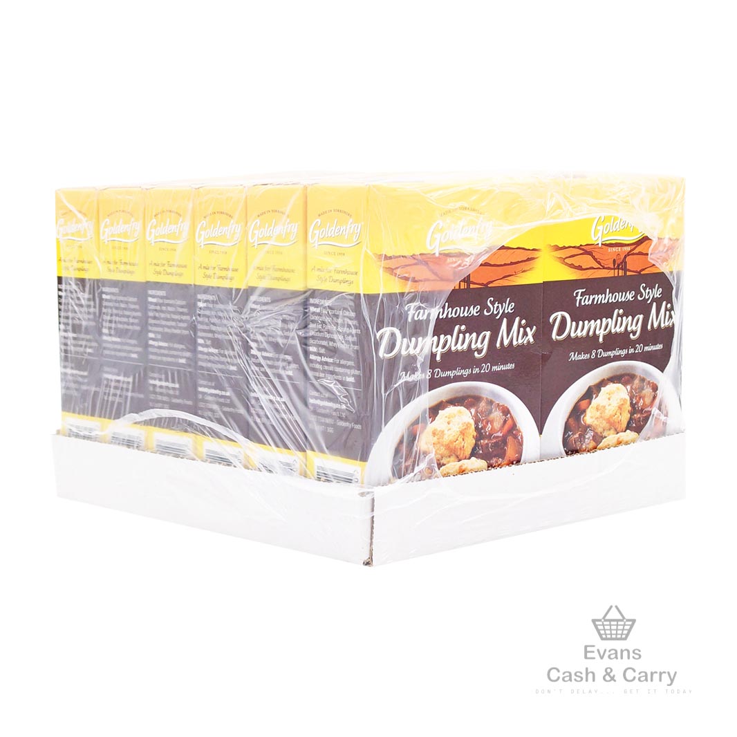 CASE of (BBE - 05/25) Goldenfry Dumpling Mix (12x142g)