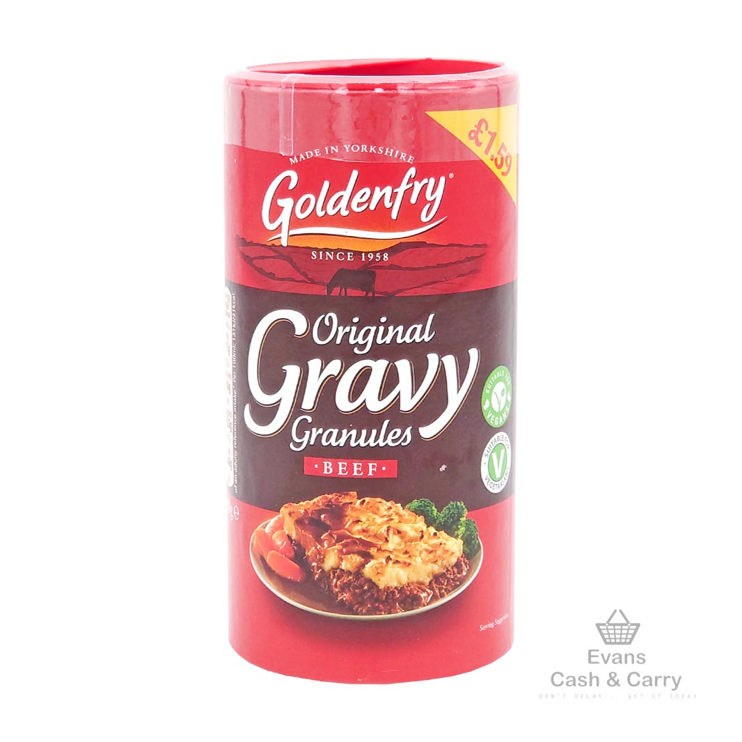 (BBE - 05/25) Goldenfry Gravy Beef Granules (300g)