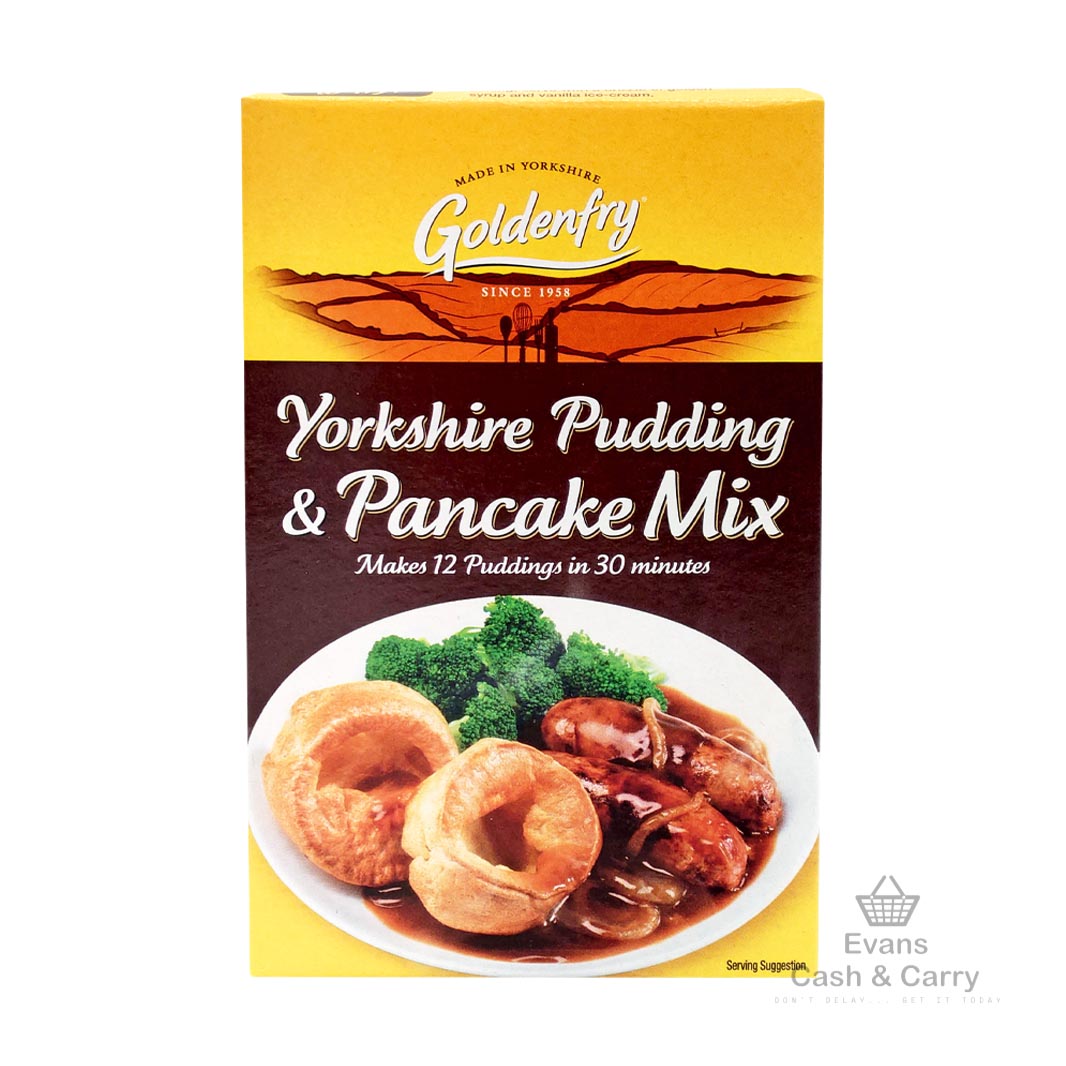 (BBE - 04/25) Goldenfry Yorkshire Pudding and Pancake Mix (142g) (80p each or 2 for £1.40)