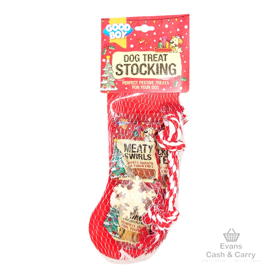 GoodBoy Dog Treat Stocking (140g) (£1.50 each or 2 for £2.50)