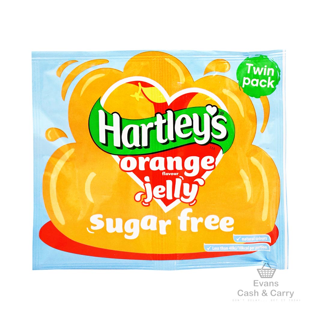 (BBE 06/24) Hartley's Jelly Crystals Sugar Free (23g) (60p each or 4 for £2)