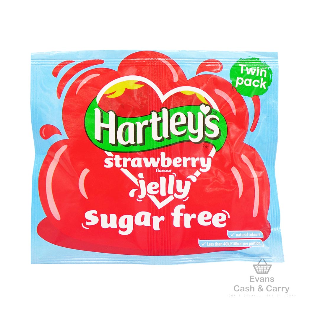 (BBE 06/24) Hartley's Jelly Crystals Sugar Free (23g) (60p each or 4 for £2)