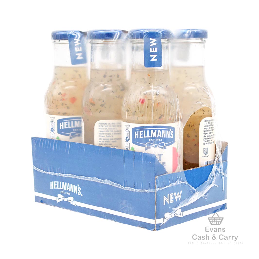 (BBE - 05/05/24) Hellmann's Salad Dressing Fat Free - Case (6x250ml)