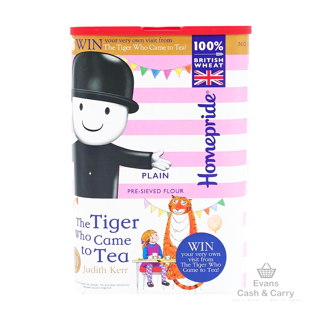 (BBE - 08/24) Homepride Extra Fine Plain Flour (1kg) (£1.20 each or 2 for £2)