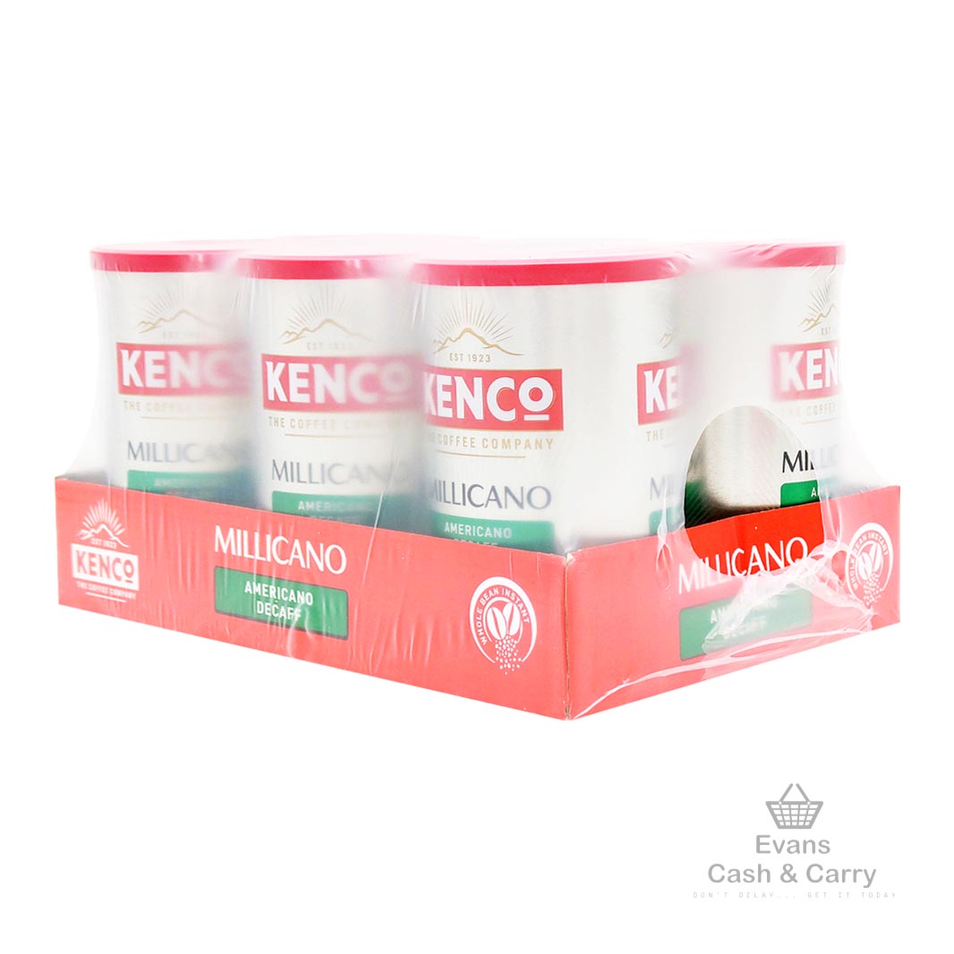 (BBE - 11/12/23) Kenco Americano Coffee Case - Decaf (6x100g)