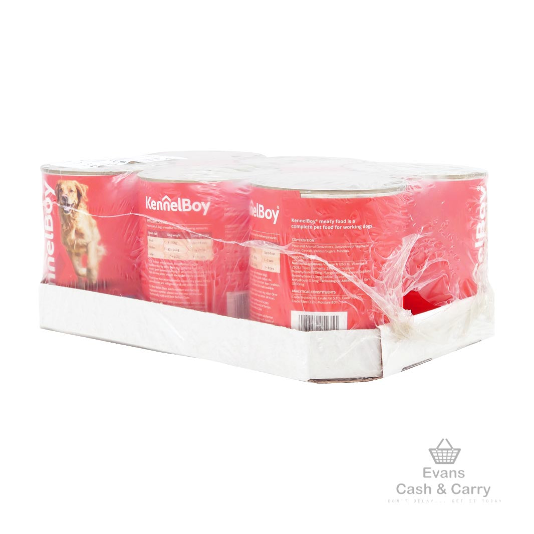 (BBE 23/12/2024) CASE of KennelBoy Dog Food Case (6x800g)