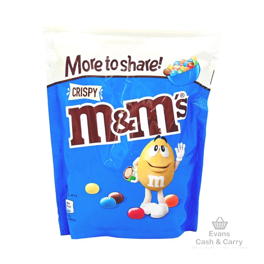 (BBE 24/11/24) m&m's Crispy (213g) (£1.80 each or 2 for £3.40)