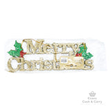 Merry Christmas Plaque (Assorted)