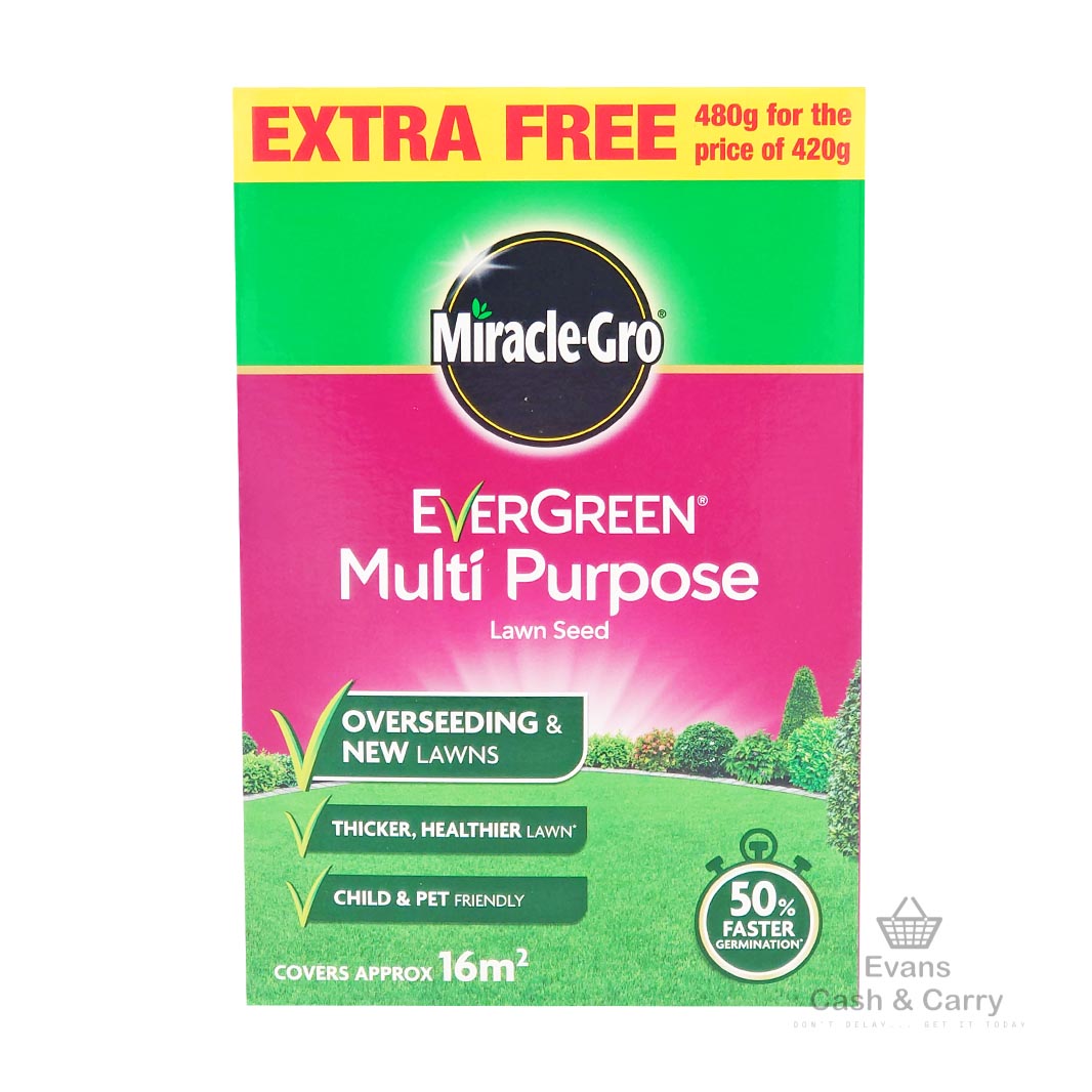 (2nd) Miracle Gro Multi Purpose Lawn Seed (480g)