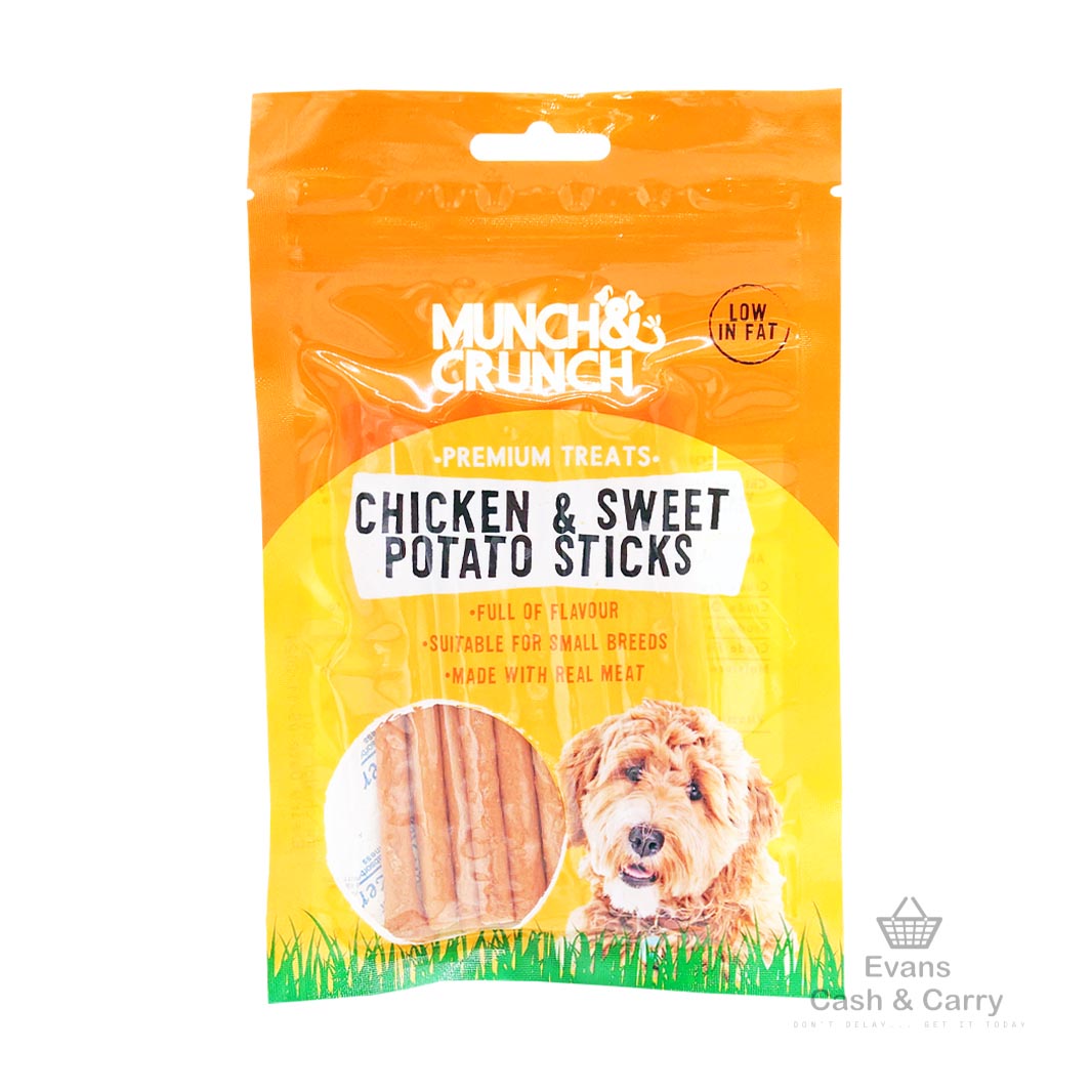 (BBE 05/11/24) Munch Crunch Chicken & Sweet Potato Sticks (70g)