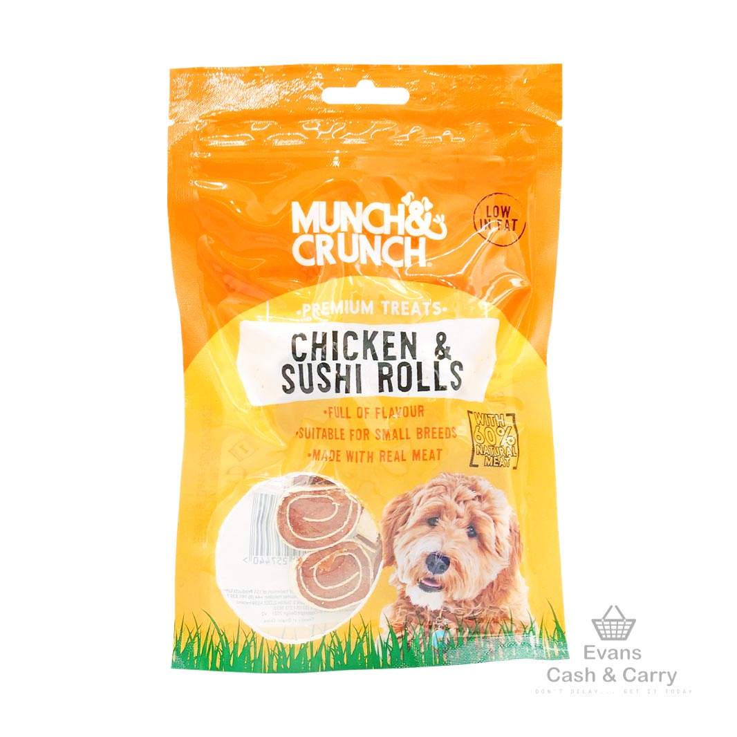 (BBE - 02/25) Munch Crunch Chicken & Sushi Rolls (70g)