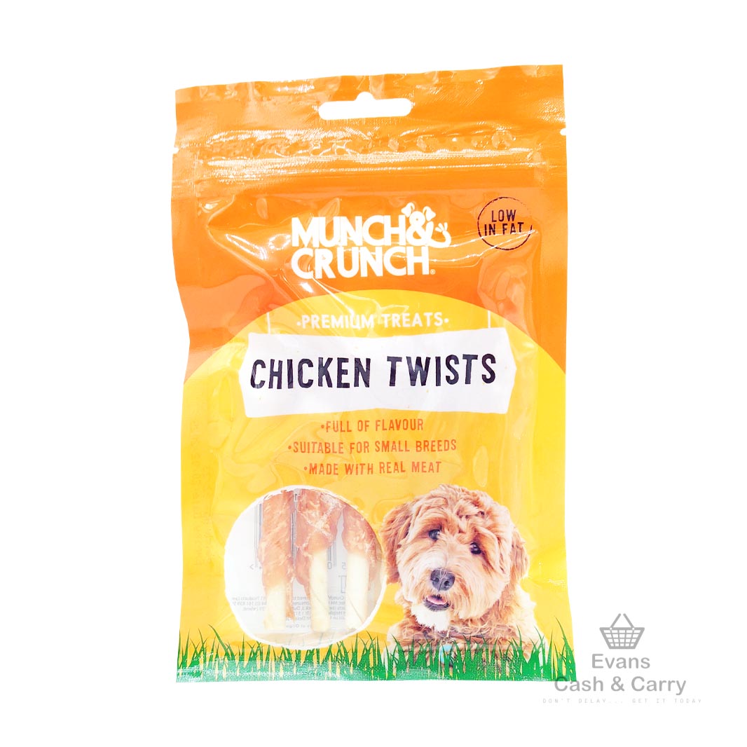 (BBE 20/02/25) Munch Crunch Chicken Twists (60g)