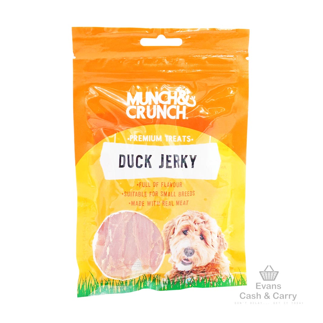 (BBE - 05/11/25) Munch Crunch Duck Jerky (70g)