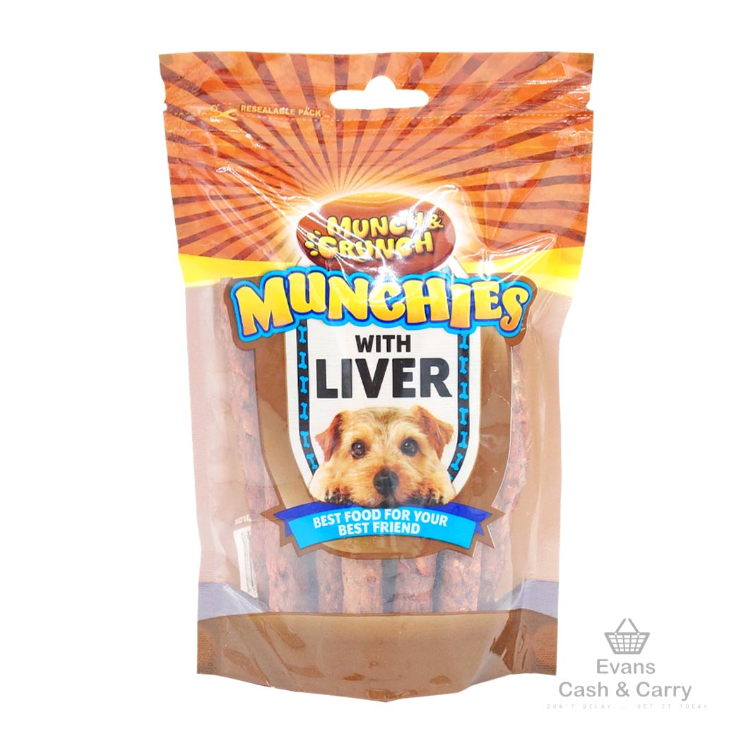 (BBE - 06/25) Munch Crunch Liver Munchies (250g)