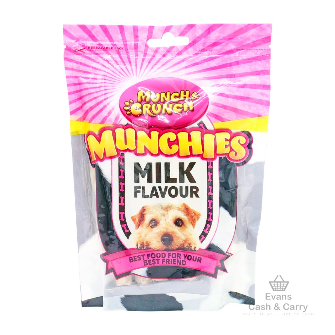 (BBE 06/25) Munch Crunch Milk Flavour Munchies (250g)