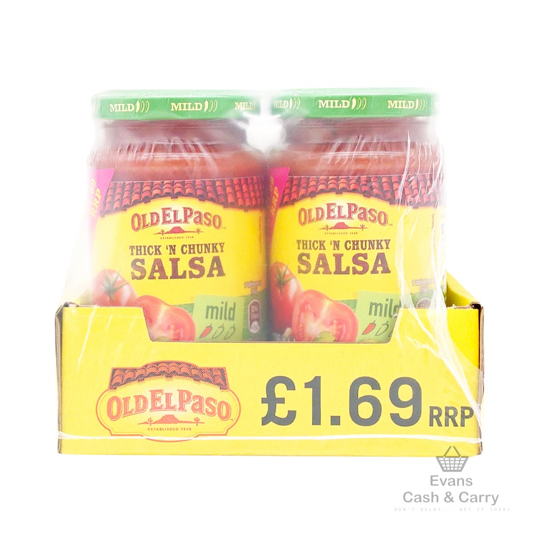 CASE of Old El Paso Chunky Salsa (4x226g)