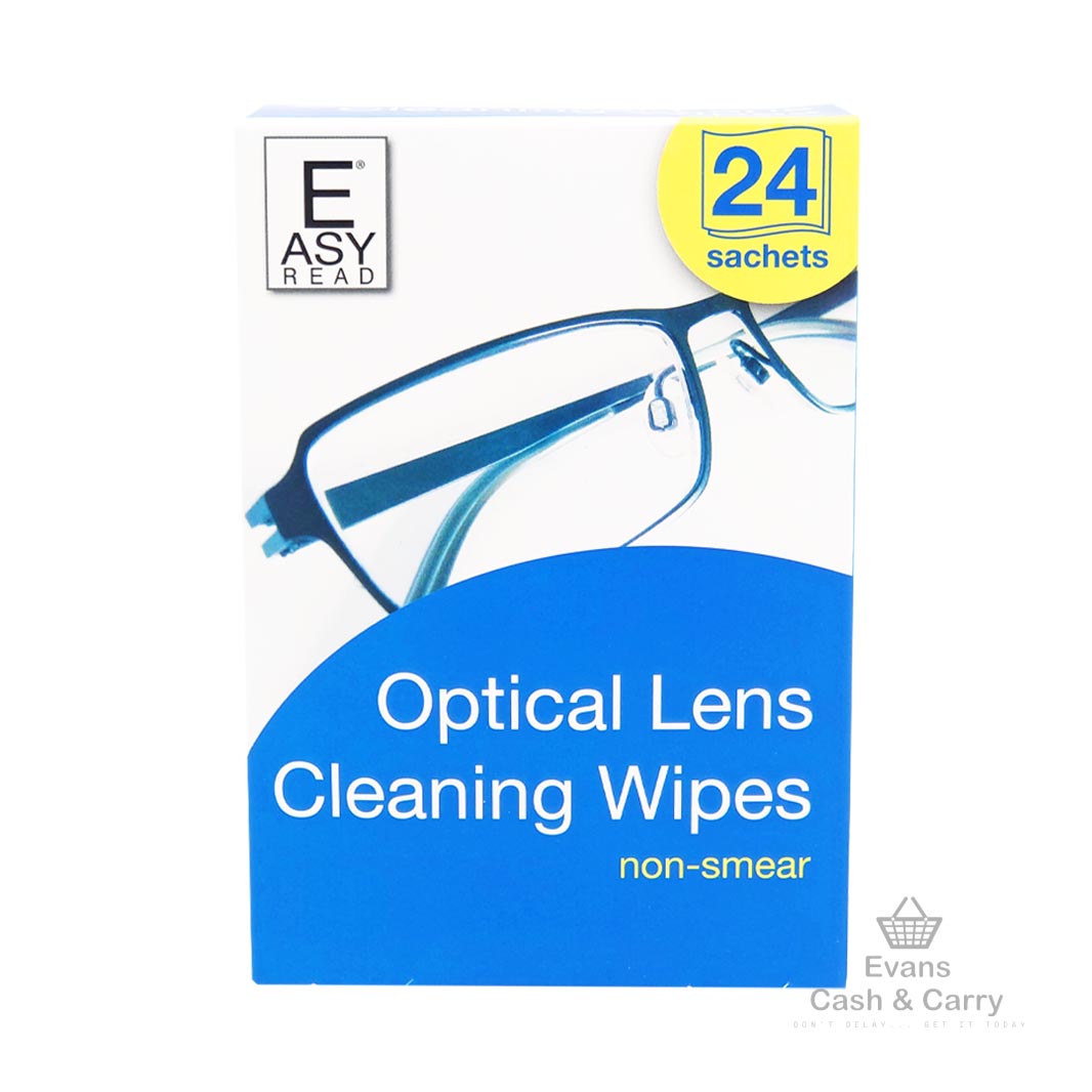 Optical Lens Cleaning Wipes (24 pack)