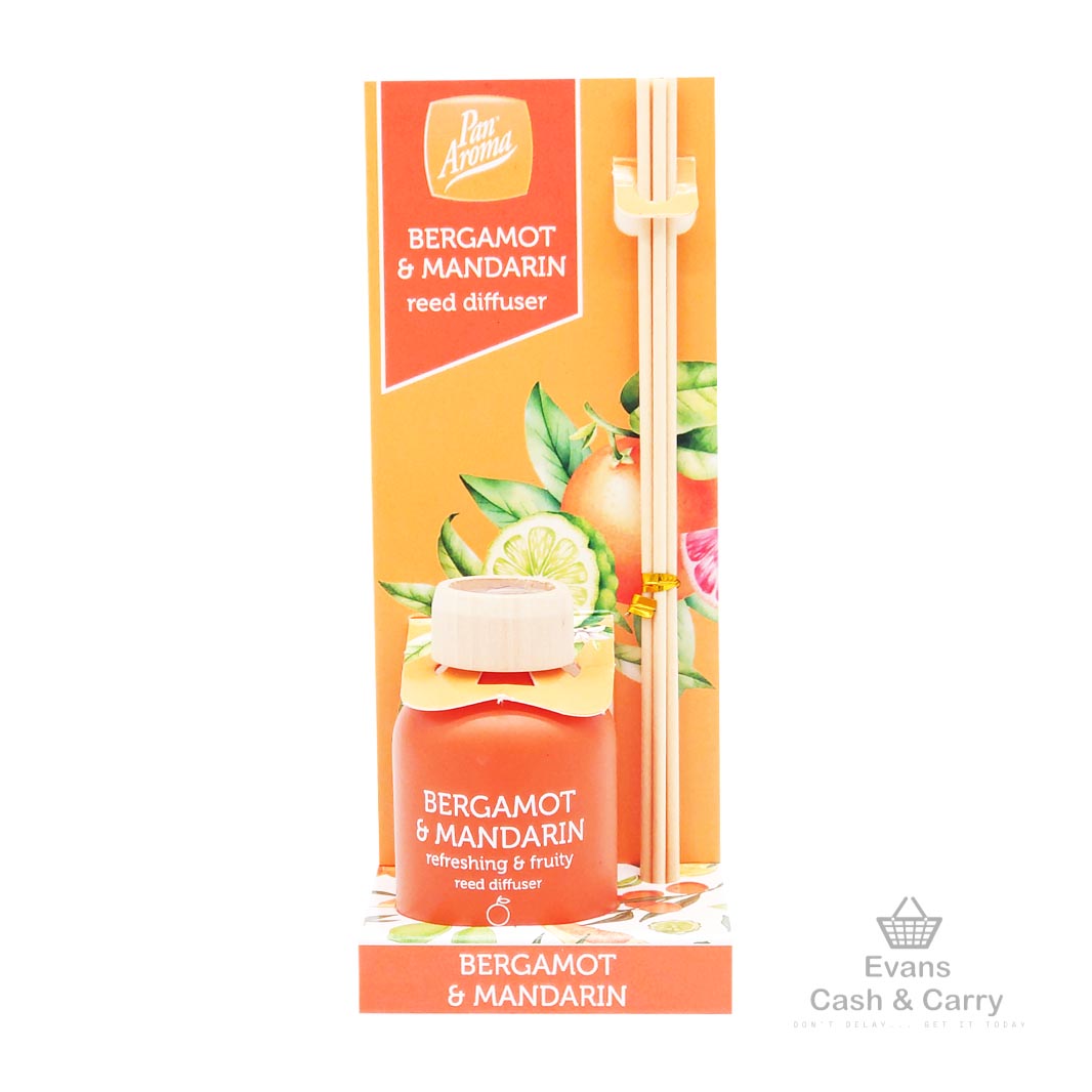 Pan Aroma Bergamot & Mandarin Reed Diffuser (50ml)