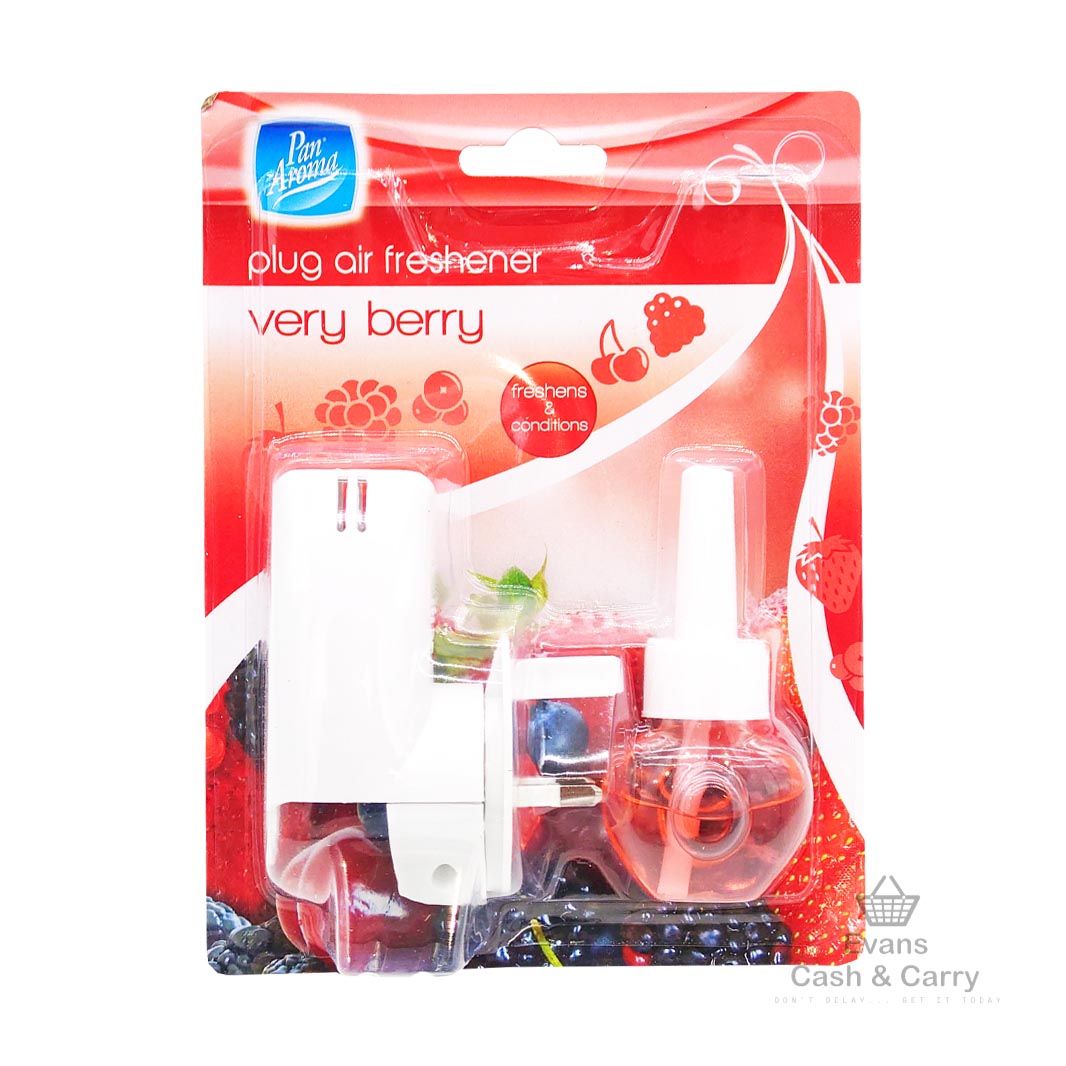 Pan Aroma Air Freshener Plug in and Refill - Very Berry