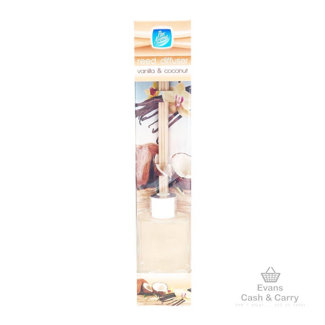 Pan Aroma Reed Diffuser - Vanilla & Coconut (30ml)