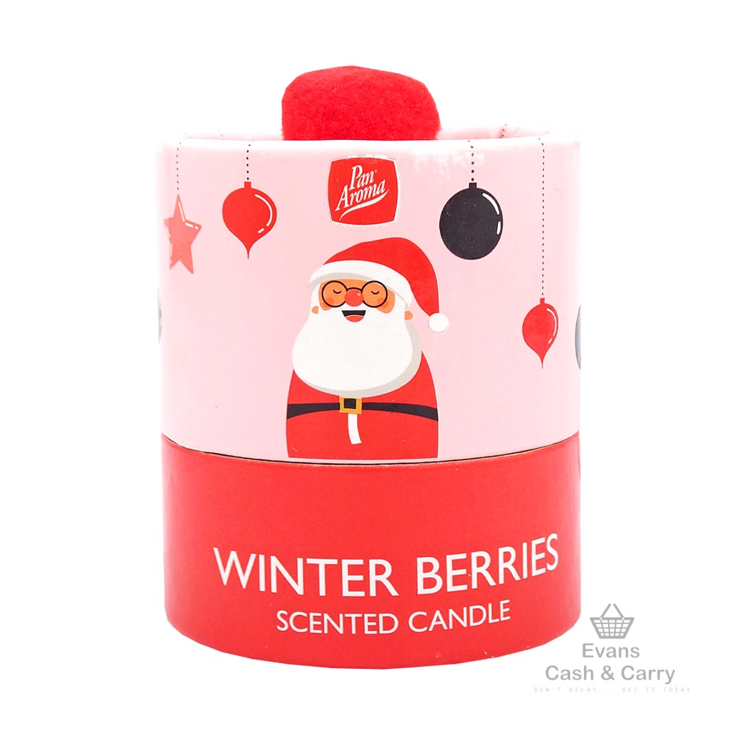 Pan Aroma Winter Berries Scented Candle Pom Pom