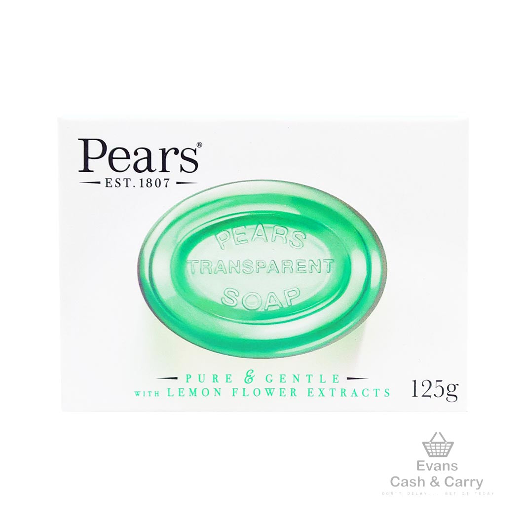 Pears Transparent Soap With Lemon Flower Extracts (125g)