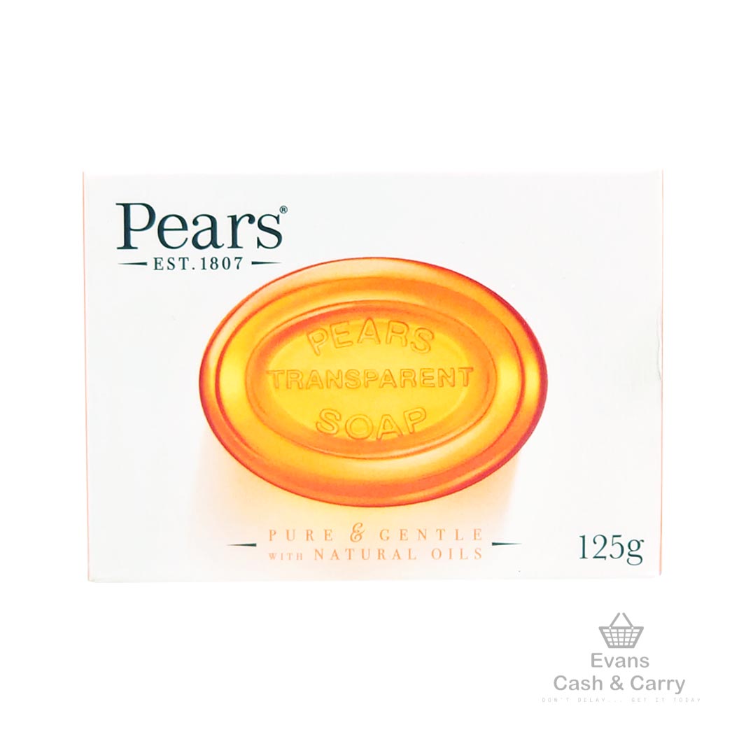 Pears Transparent Soap With Natural Oils (125g)